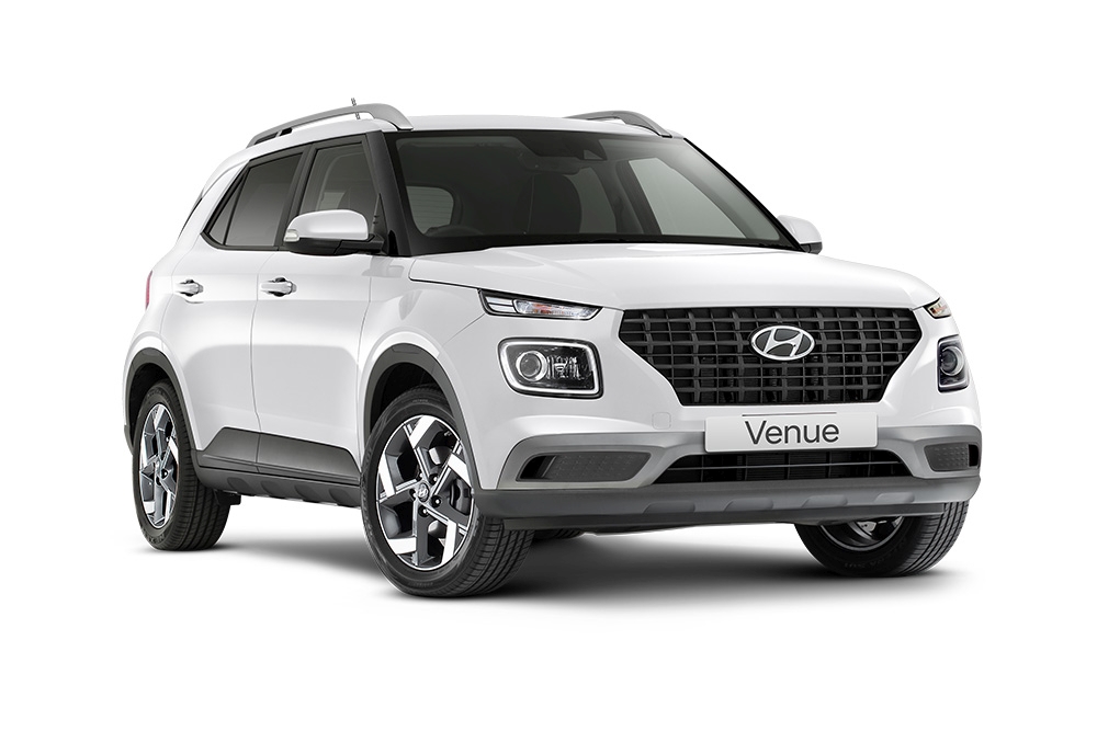 Hyundai Venue Black SUV